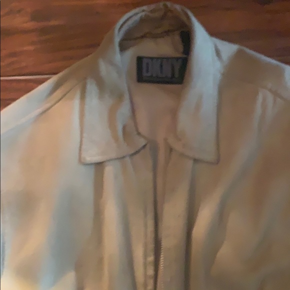 DKNY leather jacket/ suede like - Picture 4 of 11